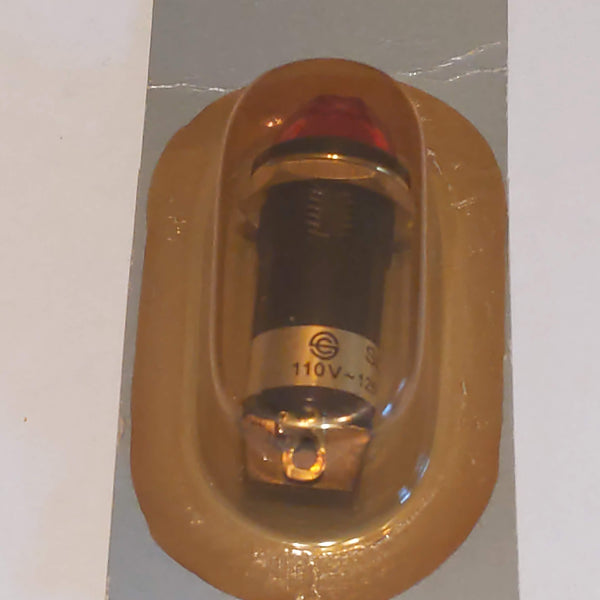 Radio Shack Jumbo Neon Lamp Assembly, Red Lens, 272-710D