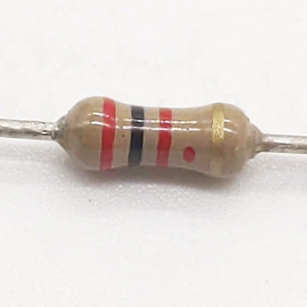 2.0K Ω, 1/4 Watt, 5% Resistors (Qty: 600+/-)