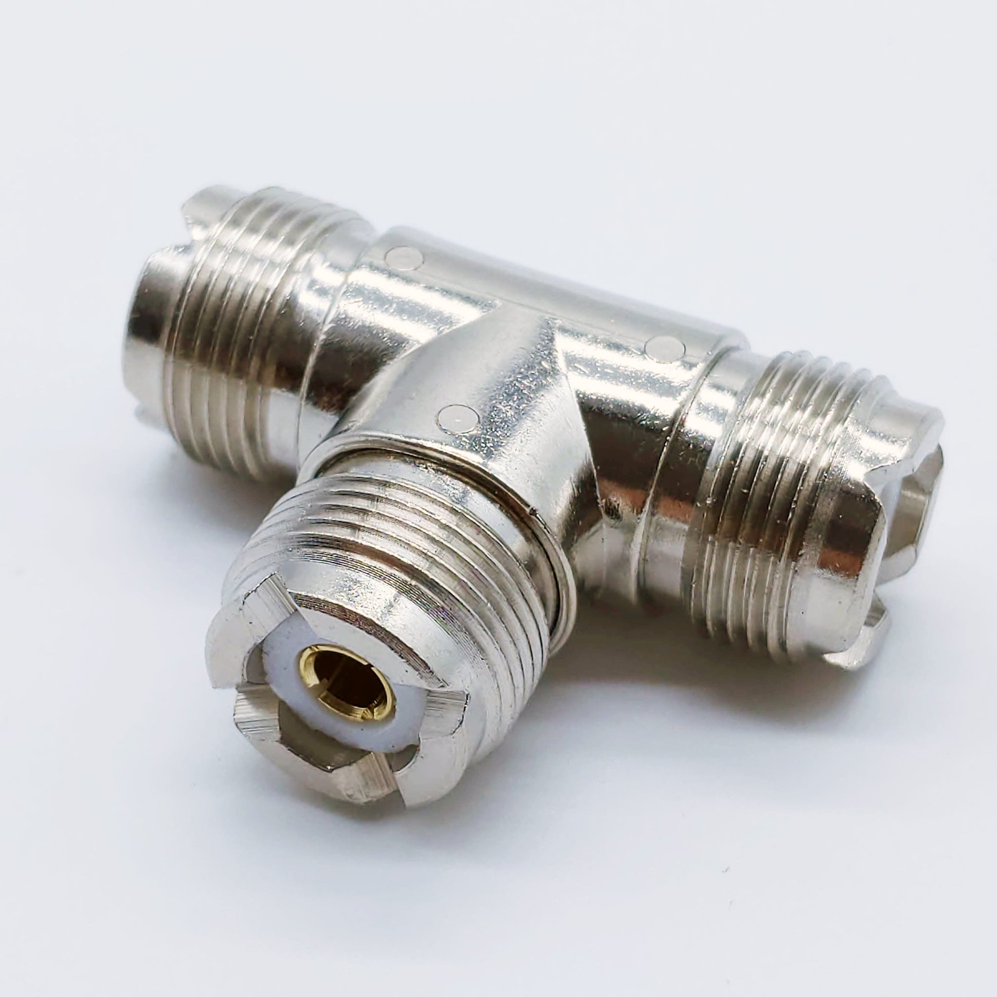 SO-239 (Female HF) T Connector, USA Shipper