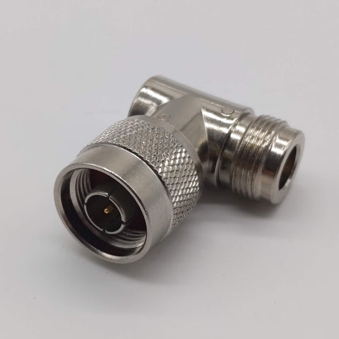 Type N Female To Type N Male Right Angle Adapter