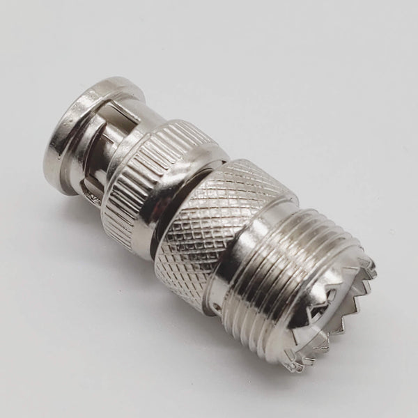 SO-239 (HF Female) To BNC Male Adapter/Connector, USA Shipper