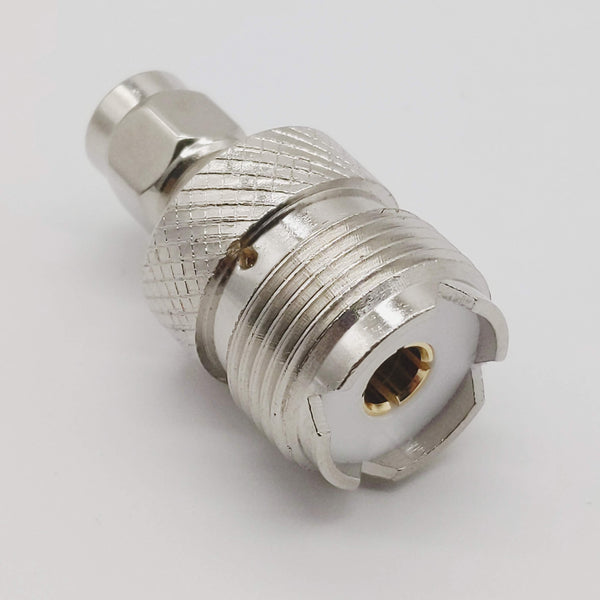 SMA Male To SO-239 Adapter, Gold Contacts, IUSA Shipper