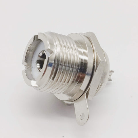 SO-239 (HF Female) Panel Mount Connector, USA Shipper