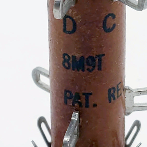 Vector Turret Tube Socket, 8M9T, NOS, 7 Pins