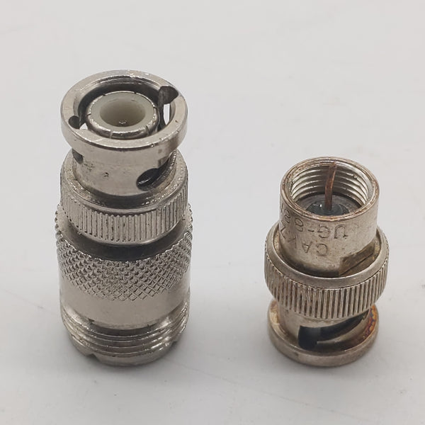 BNC Adapters, Lot of 10, See Listing For Description