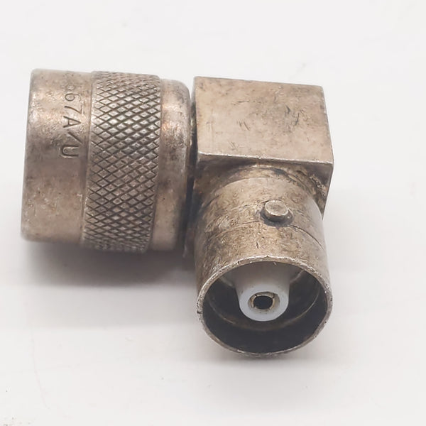 CANS Type C RF Male To Female Right Angle Connector, UG-567A/U