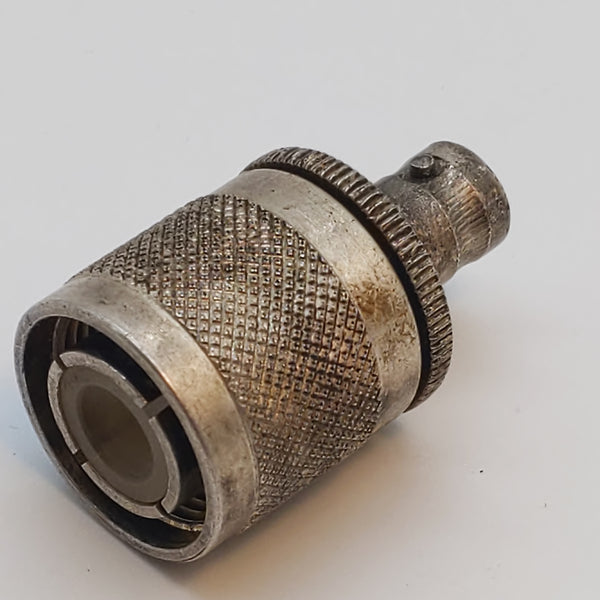 Type C Male Adapter To BNC Female, USA, Silver