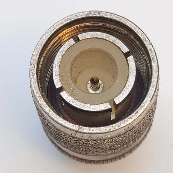 Type C Male Adapter To BNC Female, USA, Silver