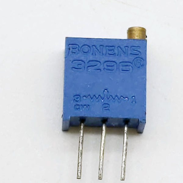 10K Ohm, 3296 Series, .5W, 25 Turn, Trim Pots, Lot Of 9