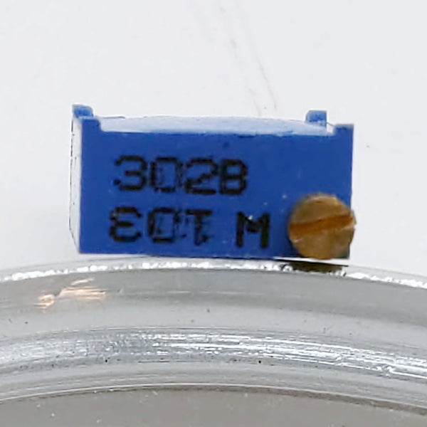 10K Ohm, 3296 Series, .5W, 25 Turn, Trim Pots, Lot Of 9