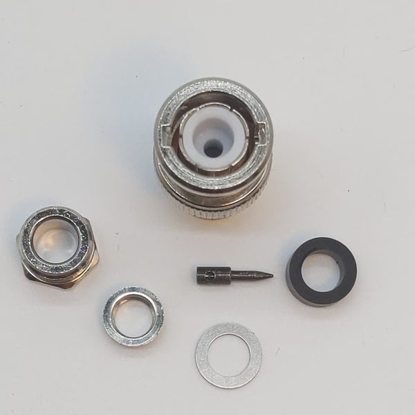 USA-Made BNC-Male Cable End Connector, UG-88/U