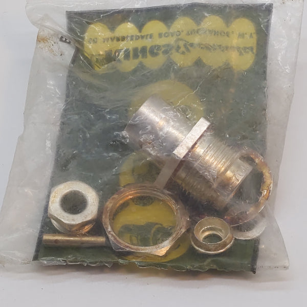 Kings 91836 UG-704A/U USA-Made Type C Female RF Bulkhead Connector