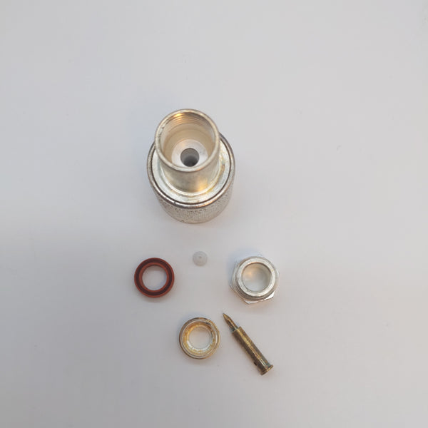 Kings 91836 UG-603A/U Mil-Spec Type N Male Straight Clamp Plug, USA Made