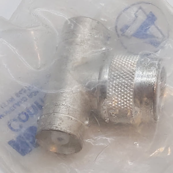 Type C "T" Connector UG-566A/U, One Male, 2 Female, NOS