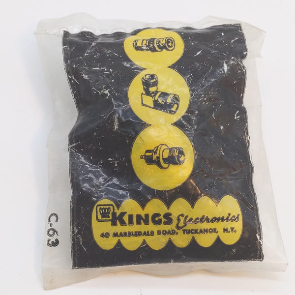 Kings UG-709B/U USA Type C Male Straight Plug, Made In USA