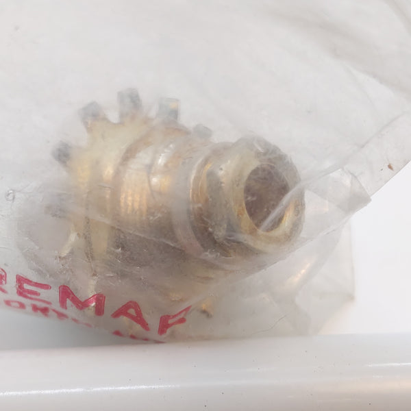 Gremar UG-704A/U Type C Female Bulkhead (Panel-Mount) Connector, Silver