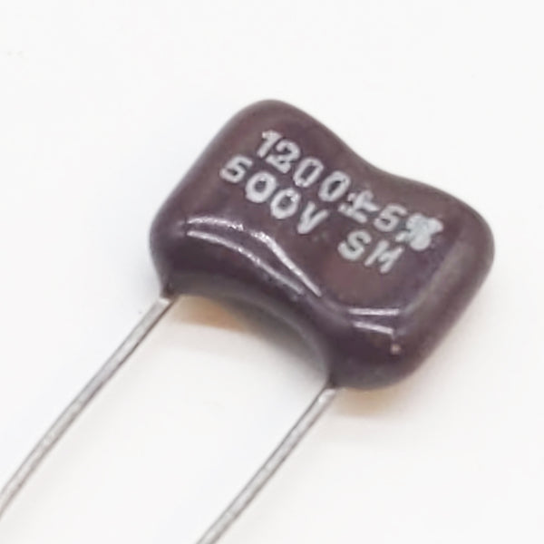 1200pf Silver Mica 5% 500V Capacitors, Qty: 62