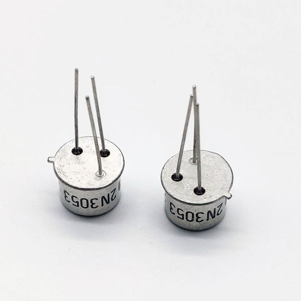 QTY: 2, 2N3053 NPN BJT TO-39-3 5W Transistor