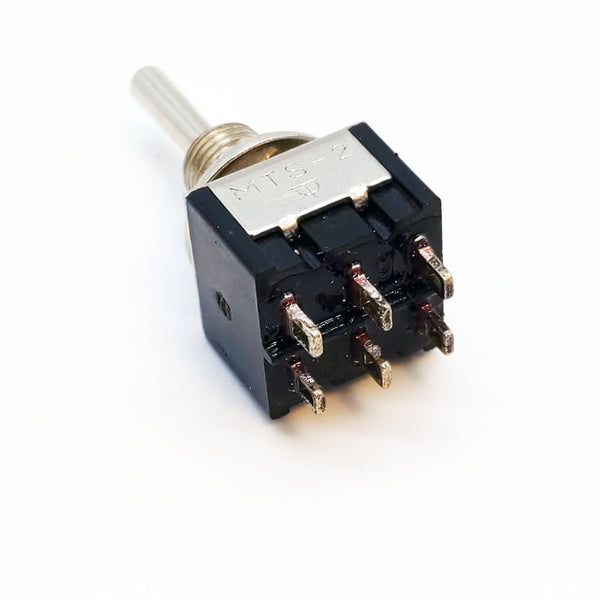 Mini Toggle Switch, 5A, 125VAC, SPDT, Open Box
