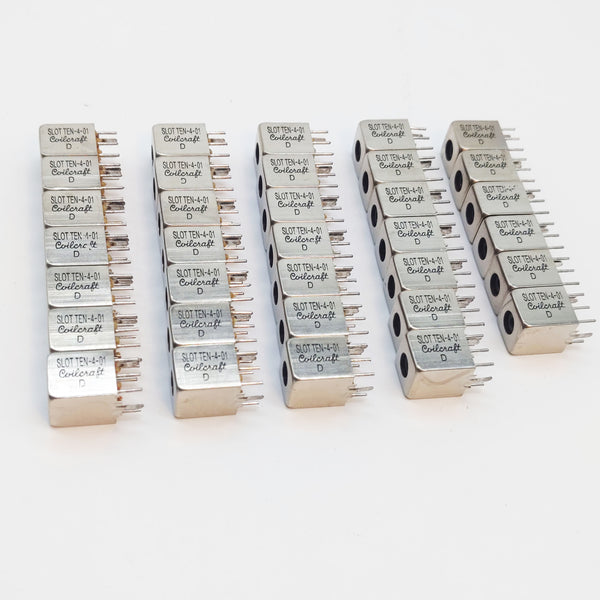 Qty: 34 Coilcraft Shielded Tunable Inductor, 1.0uh, Range .8-1.2