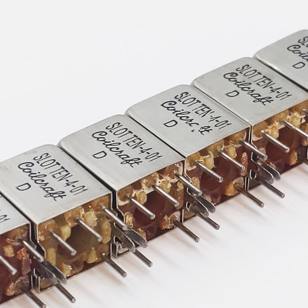 Qty: 34 Coilcraft Shielded Tunable Inductor, 1.0uh, Range .8-1.2