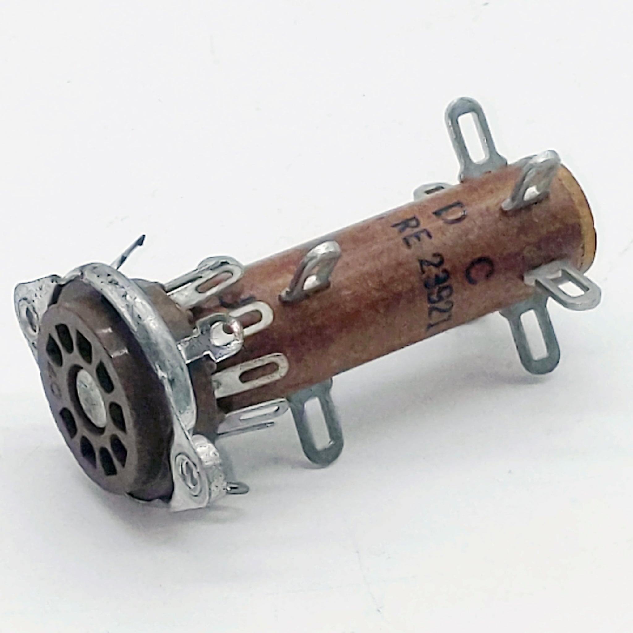 Vector Turret 9 Pin Tube Socket, NOS