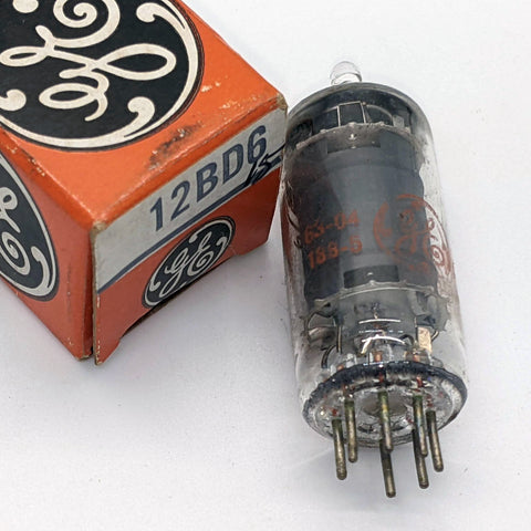 GE 12BD6 NOS 1963 Tube,  Hickok Tested Good