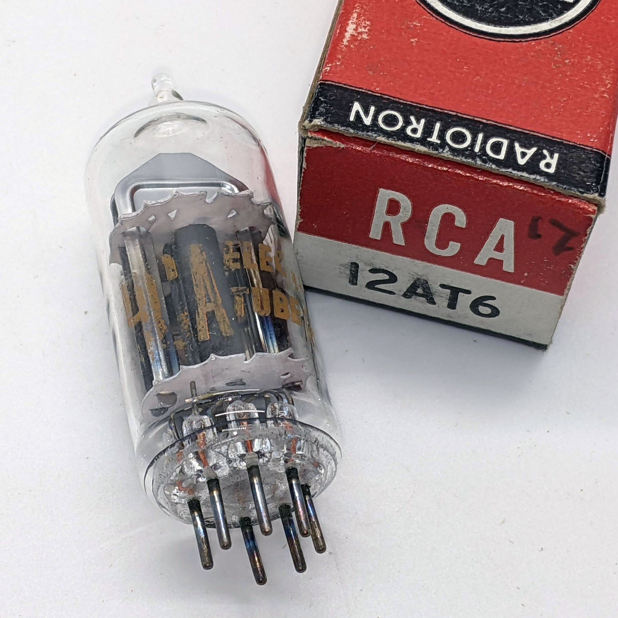 RCA 12AT6 NOS 1962 Tube,  Hickok Tested Good (3 Tests)