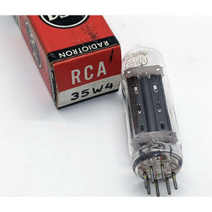 RCA 35W4 Tube, 1973, NOS, Hickok Tested Good