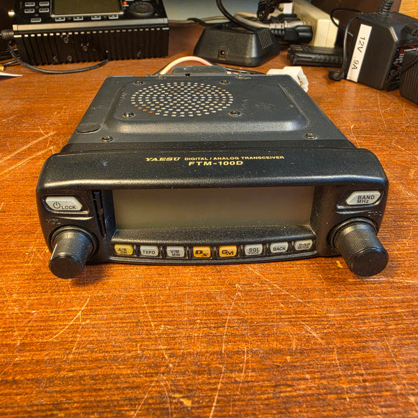Yaesu FTM-100DR Transceiver, No Mic, Sold For Parts Or Repair Only