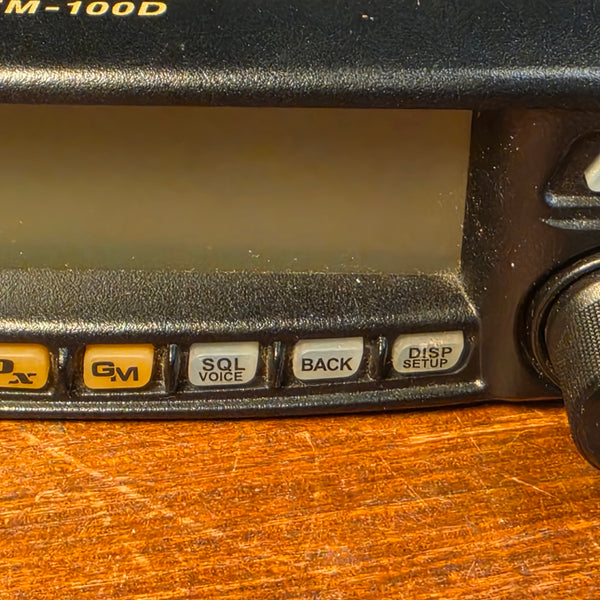 Yaesu FTM-100DR Transceiver, No Mic, Sold For Parts Or Repair Only