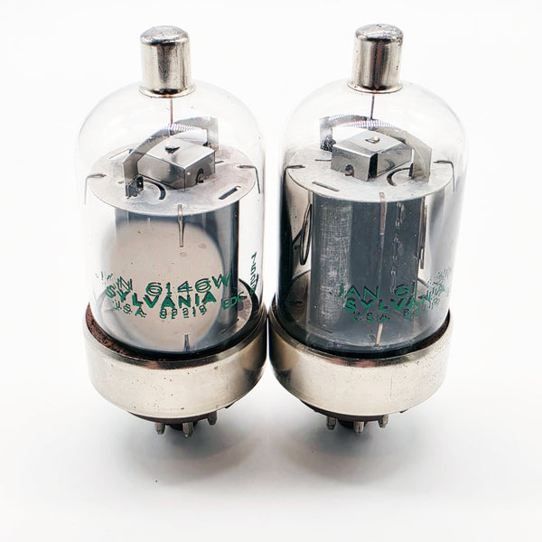 6146W JAN Sylvania Vacuum Tube (aka 7212), MATCHED PAIR,  Hickok Tested