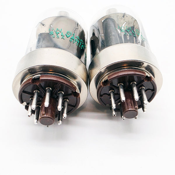 6146W JAN Sylvania Vacuum Tube (aka 7212), MATCHED PAIR,  Hickok Tested