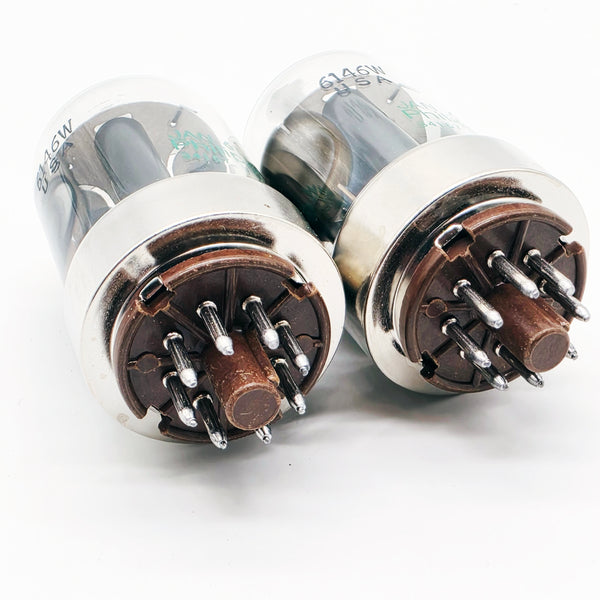 6146W JAN Phillips ECG Vacuum Tube (aka 7212), MATCHED PAIR,  Hickok Tested