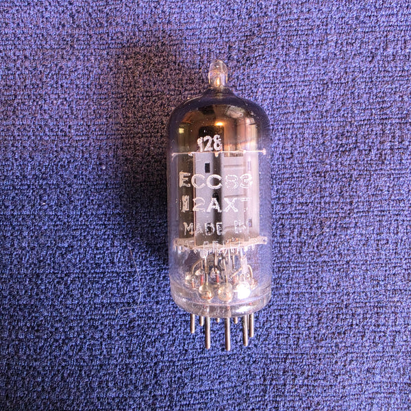 Mullard 12AX7 Tubes, Lot Of 5, Used, See Details In Listing, Hickok Tested