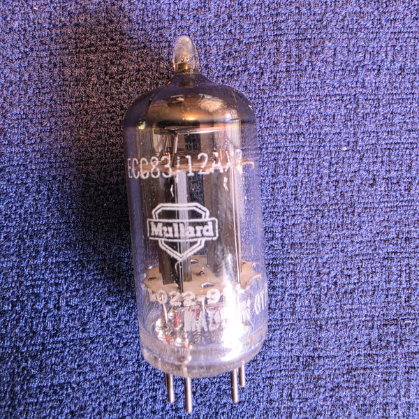 Mullard 12AX7 Tubes, Lot Of 5, Used, See Details In Listing, Hickok Tested