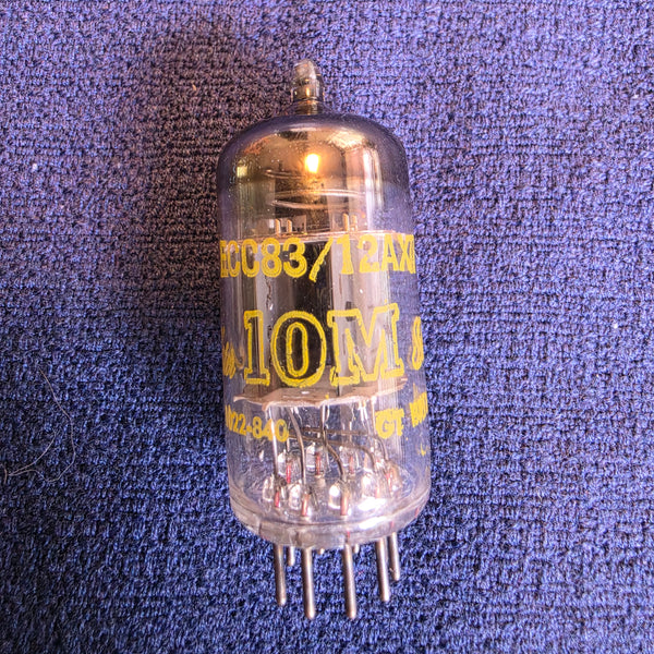 Mullard 12AX7 Tubes, Lot Of 5, Used, See Details In Listing, Hickok Tested
