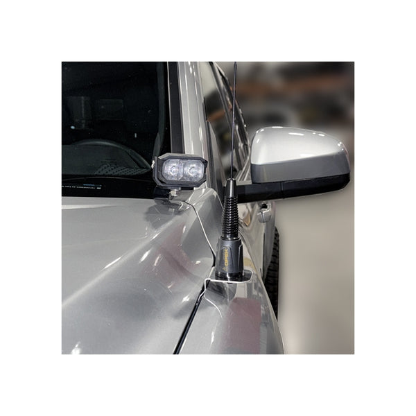2024-Up Tacoma Antenna Mount, No Drilling, Easy To Install, Opek AM-TCM01