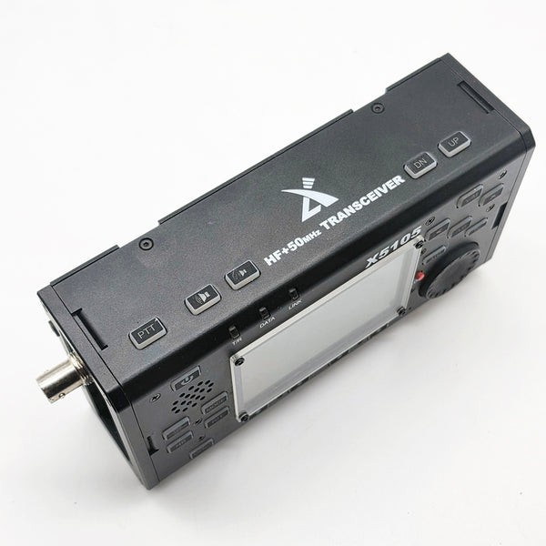 Xiegu X5105 HF/6M Transceiver, Rechargable, Internal Mic, VIDEO