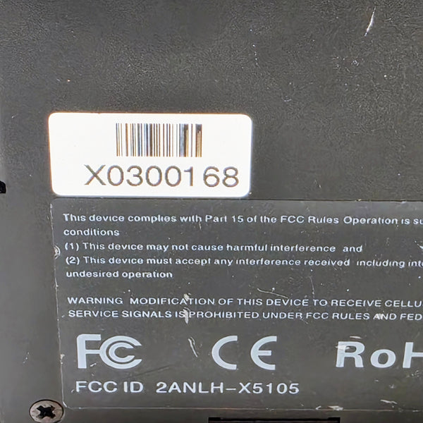 Xiegu X5105 HF/6M Transceiver, Rechargable, Internal Mic, VIDEO