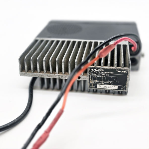 Kenwood TM-261 2M (144 MHz) Mobile Transceiver, Mic, SEE VIDEO