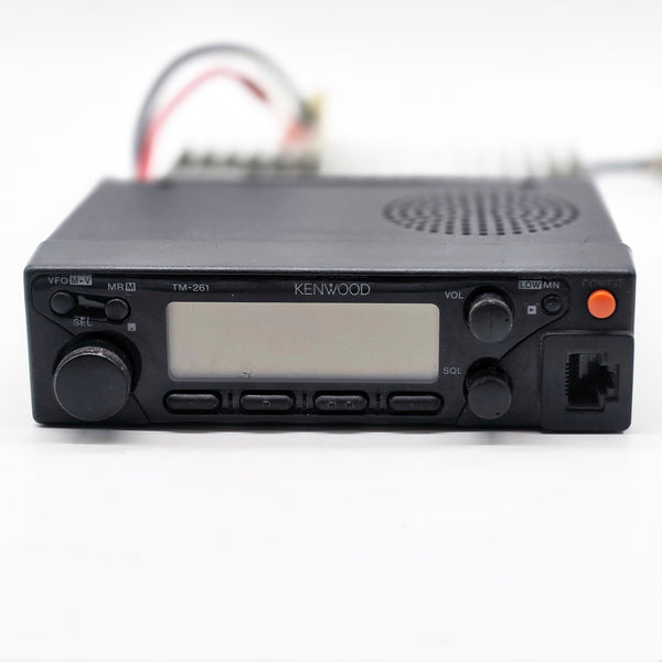 Kenwood TM-261 2M (144 MHz) Mobile Transceiver, Mic, SEE VIDEO