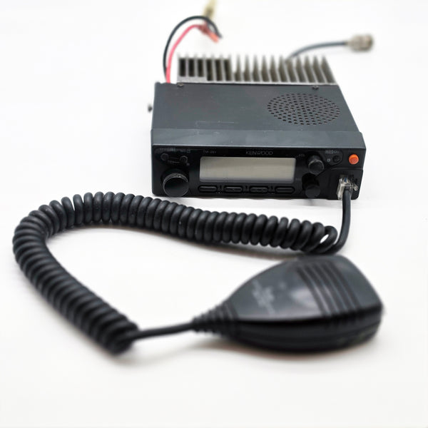 Kenwood TM-261 2M (144 MHz) Mobile Transceiver, Mic, SEE VIDEO