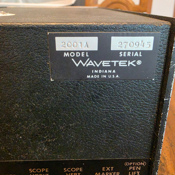 Wavetek Model 2001A Sweep/Signal Generator