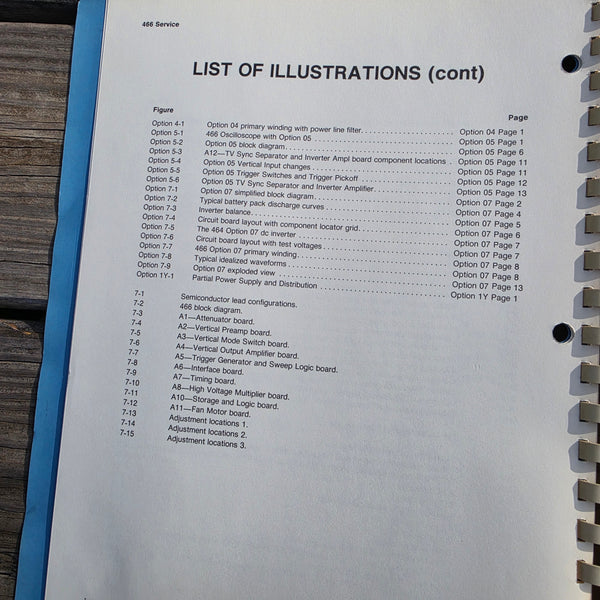Tektronix 466 Oscilloscope Service Manual, For SN B200000 And Up