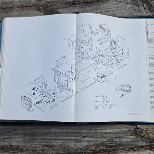 Tektronix 466 Oscilloscope Service Manual, For SN B200000 And Up