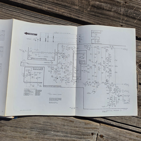 Tektronic 465 Oscilloscope (SN B25000 and Up) Service Manual