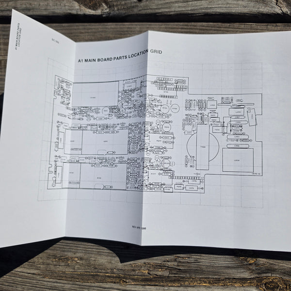 Tektronix SC502 Oscilloscope Instruction Manual, Complete, Clean, 070-1878-01