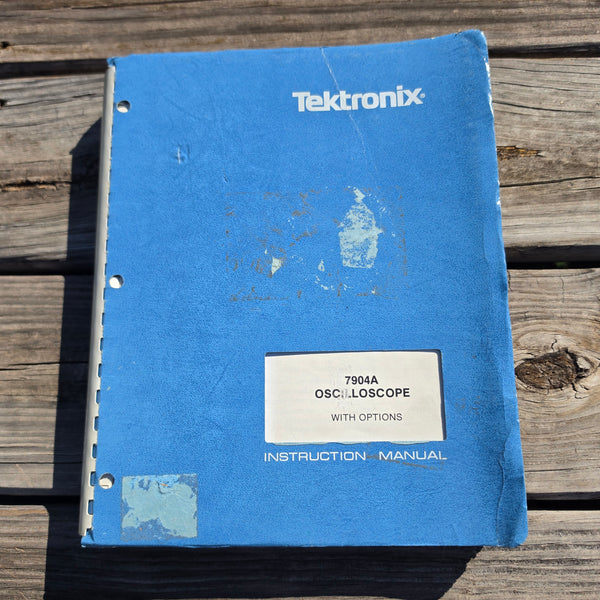 Tektronix 7904A Oscilloscope Instruction Manual, 070-4593-00