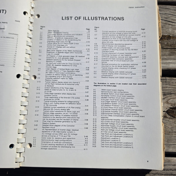 Tektronix 7904A Oscilloscope Instruction Manual, 070-4593-00